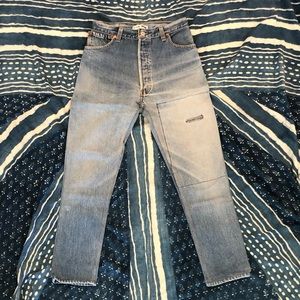 Re/Done Levis Hi rise ankle crop